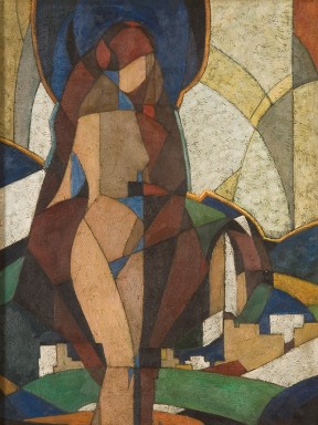 Detail Frances Hunt Cubist Life Study