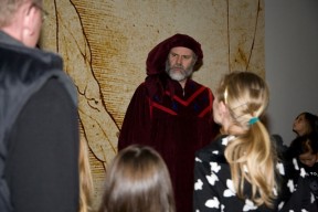 Ken Benn as Leonardo da Vinci Night at the Museum2