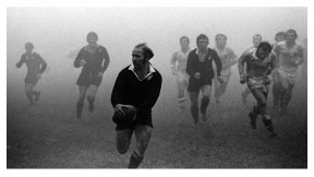 NZ vs East Glamorgan Wales 1972. Photograph by Peter Bush. Copy