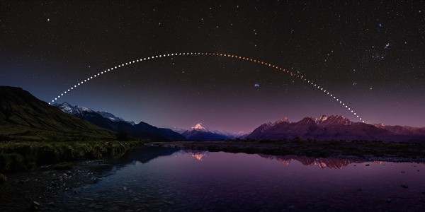 Passage of a Lunar Eclipse ©️ Mike White, Astronomy Photographer of the Year finalist.