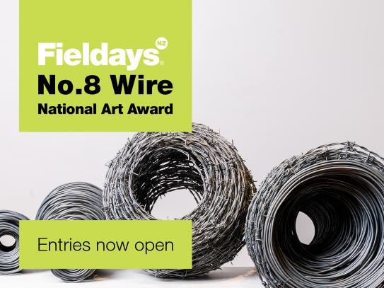 Entries open image Fieldays No8 Wire National Art Award